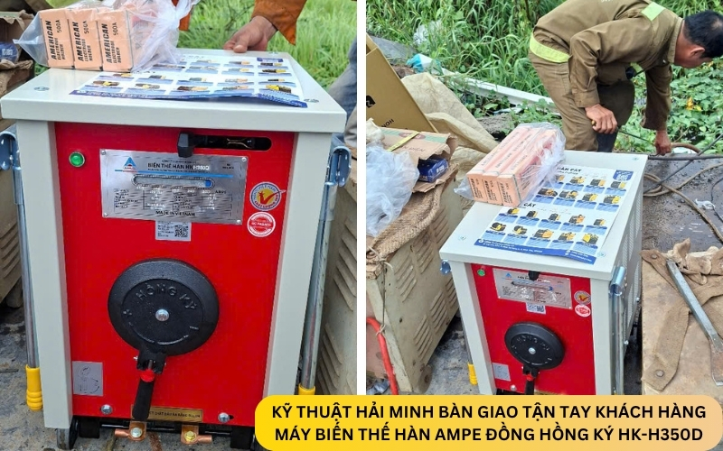 Máy biến thế hàn Ampe đồng Hồng Ký HK-H350D