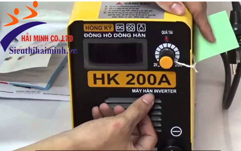 Máy hàn Hồng Ký HK-200A ứng dụng công nghệ tiên tiến