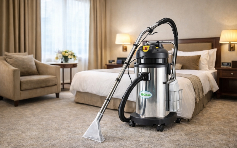 Điểm giống nhau giữa máy hút bụi giặt thảm và máy hút bụi công nghiệp