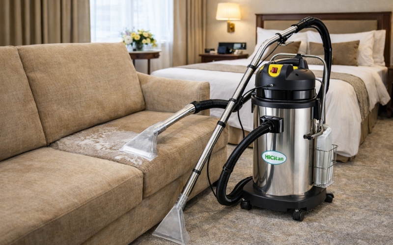 So sánh chức năng của máy hút bụi công nghiệp và máy giặt thảm