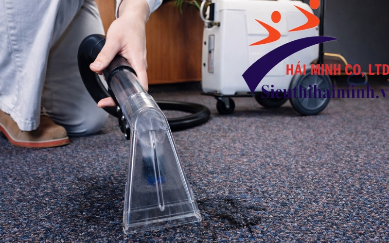 Máy giặt thảm phun hút có chức năng chính gì?