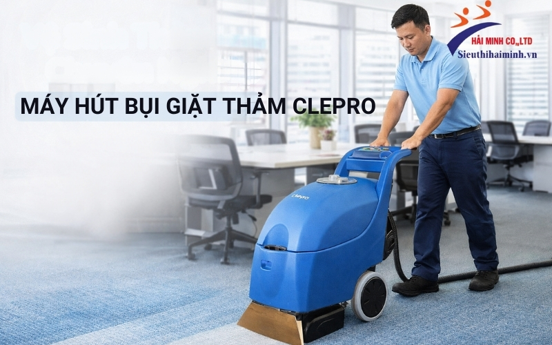 Máy hút bụi giặt thảm Clepro