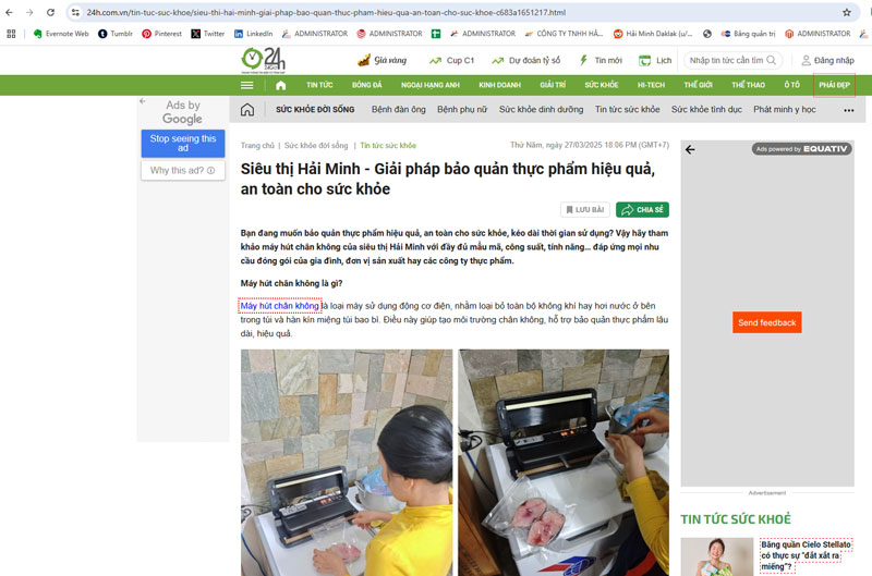 24h.com.vn | Giải pháp bảo quản thực phẩm hiệu quả, an toàn