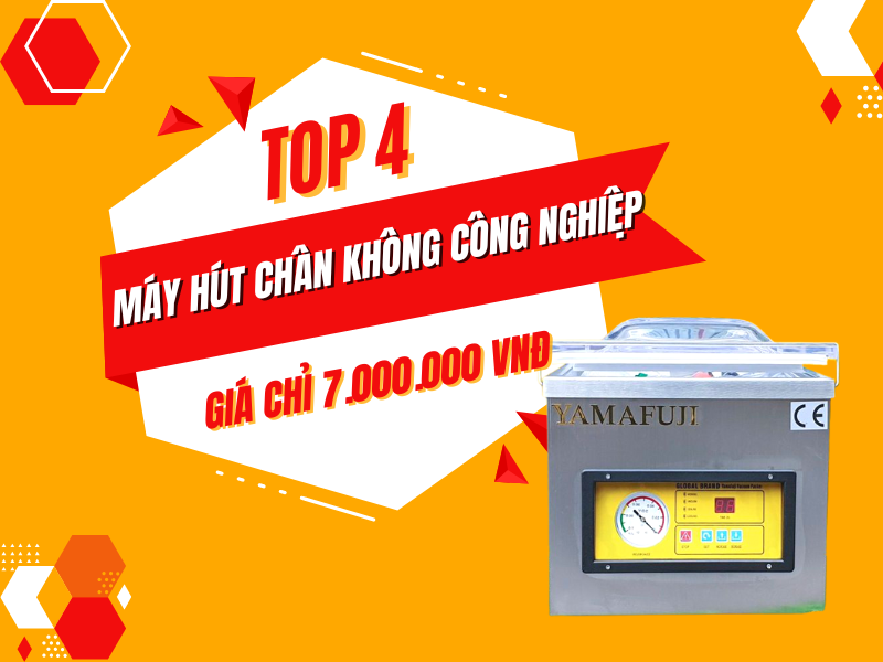 4 Máy Hút Chân Không Công Nghiệp Giá Chỉ 7.000.000 vnđ