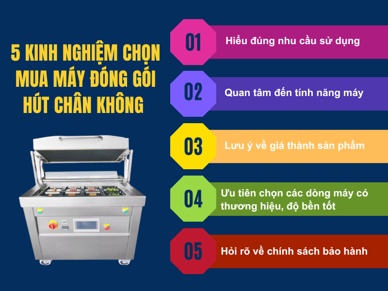 Hậu quả khó lường khi sử dụng máy hút chân không giá rẻ