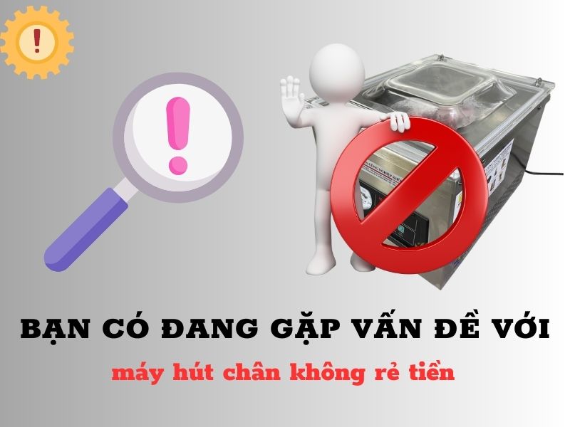 Bạn Có Gặp Rắc Rối Với Máy Hút Chân Không Rẻ Tiền?