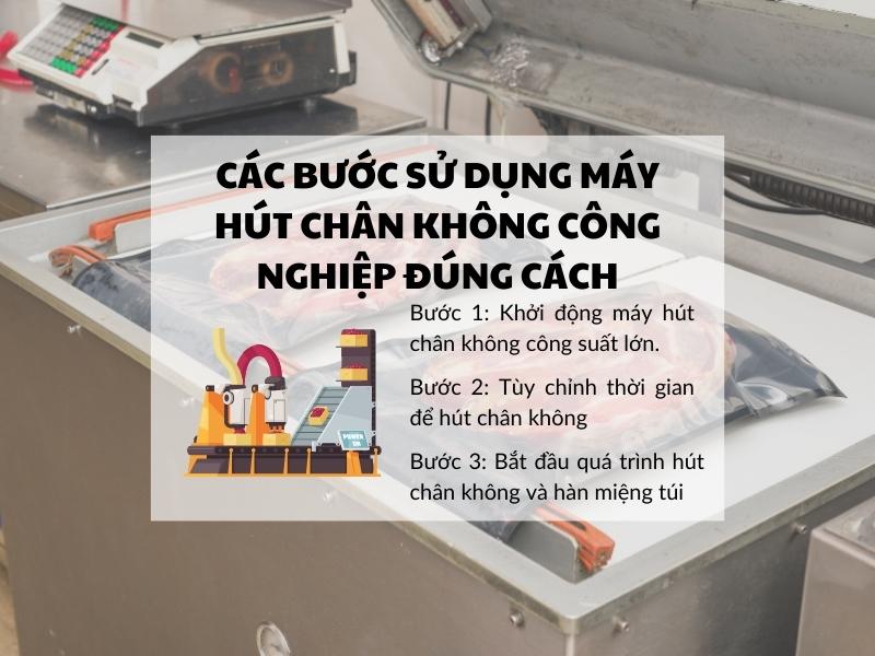 Cách dùng máy hút chân không công nghiệp cho người mới