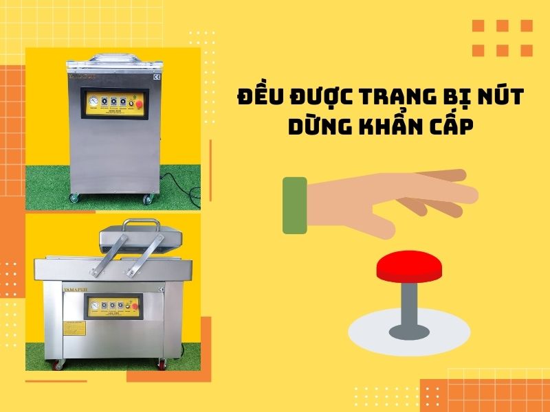 Trang bị nút khẩn cấp an toàn