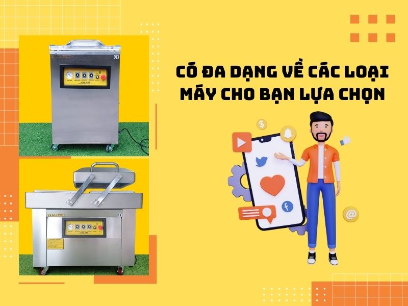 Đa dạng mẫu mã đáp ứng mọi nhu cầu người dùng