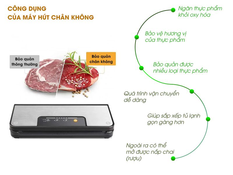 Mua máy hút chân không gia đình mang lại nhiều lợi ích 