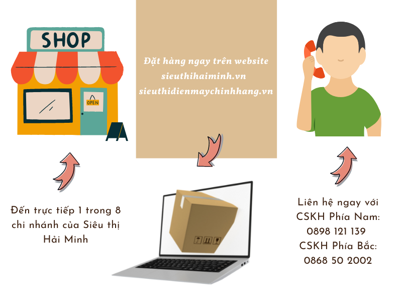 Đặt mua máy hút chân không nhanh nhất tại Hải Minh