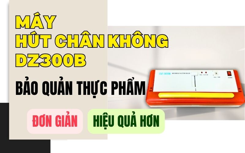 Hướng dẫn sử dụng máy hút chân không DZ300B chi tiết nhất