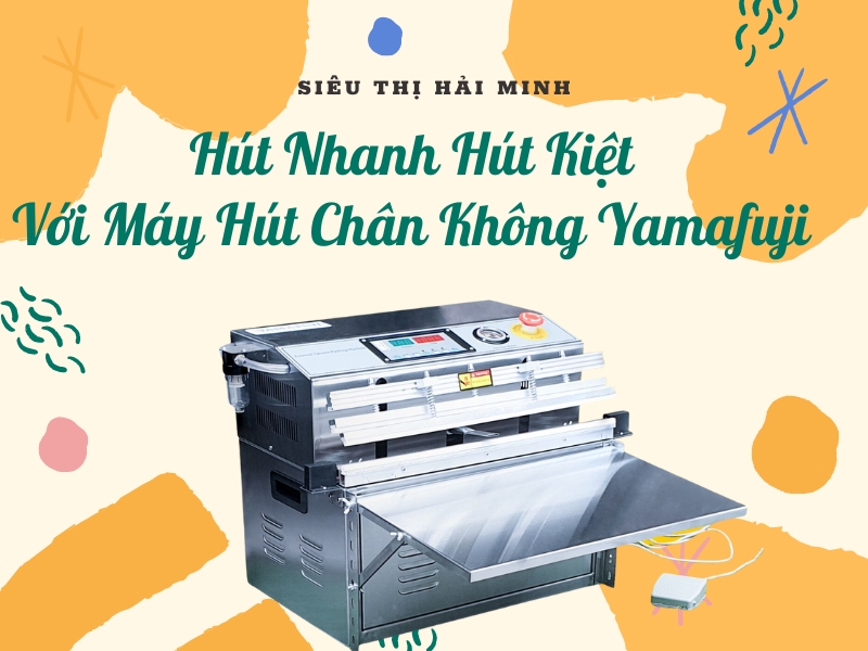 Hút nhanh hút kiệt với máy hút chân không Yamafuji