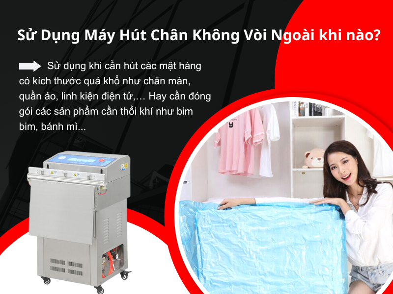 Khi Nào Thì Sử Dụng Máy Hút Chân Không Vòi Ngoài