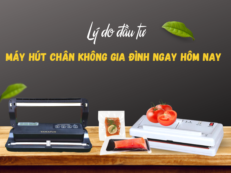 Lý Do Đầu Tư Máy Hút Chân Không Gia Đình Ngay Hôm Nay