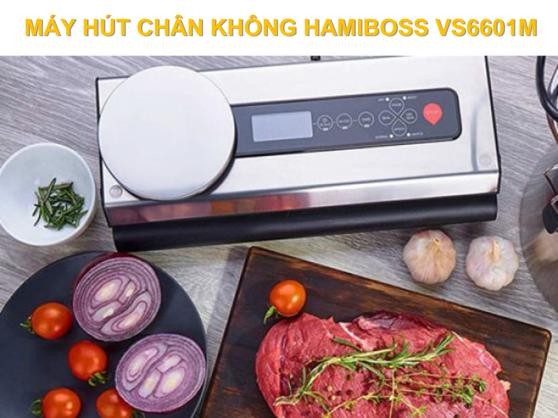 Máy hút chân không mini Hamiboss VS6601M (Tự động)