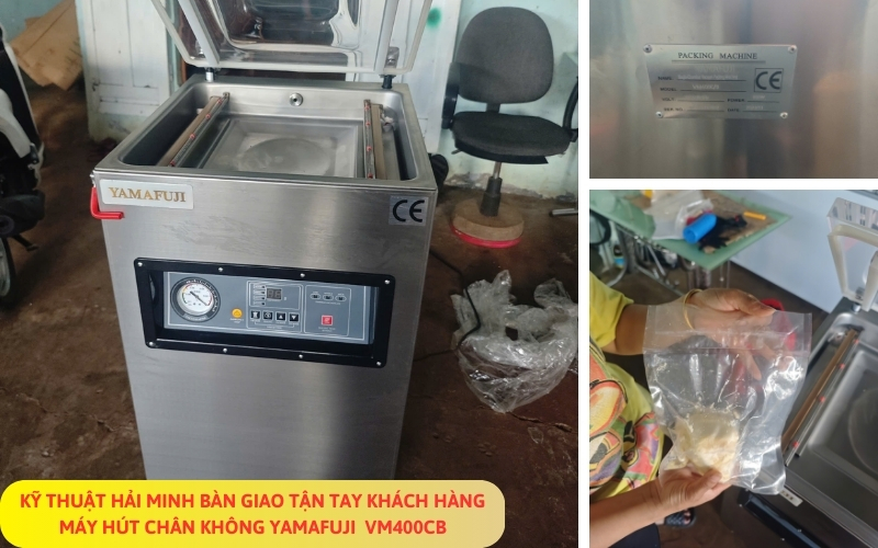 Máy hút chân không Yamafuji VM400CB