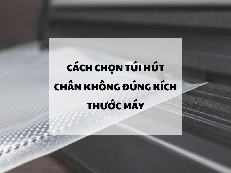 [MẸO] chọn túi đóng gói phù hợp cho máy hút chân không