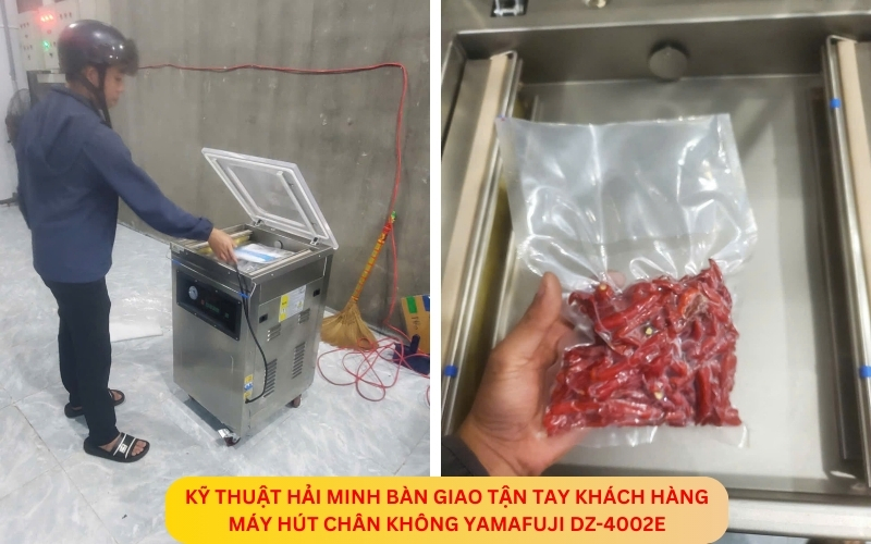 Máy hút chân không Yamafuji DZ-4002E