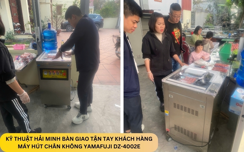 Máy hút chân không Yamafuji DZ-4002E