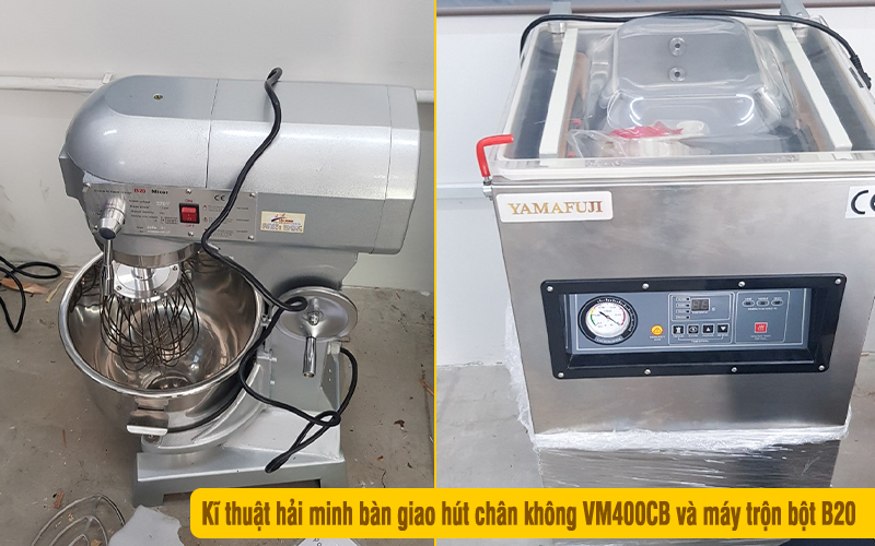 Máy hút chân không Yamafuji VM400CB (inox 304)