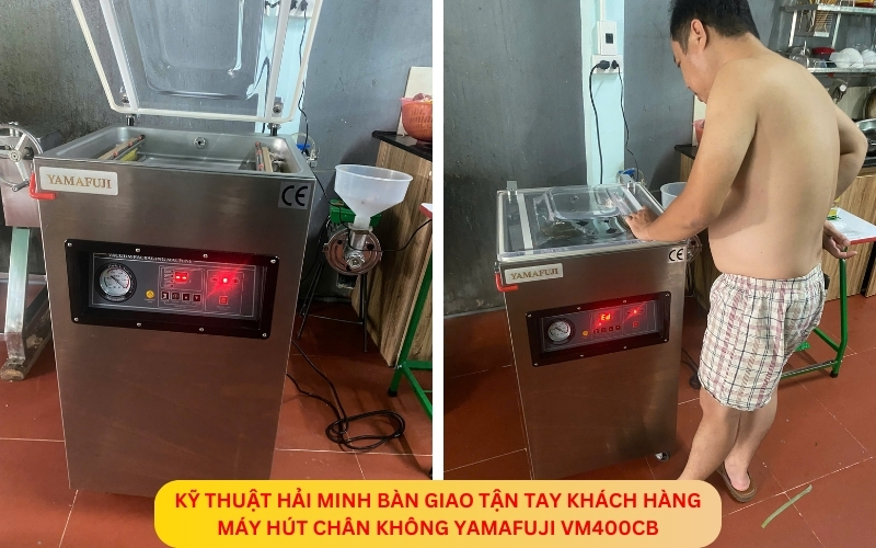 Máy hút chân không Yamafuji VM400CB