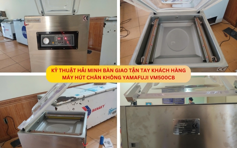 Máy hút chân không Yamafuji VM500CB