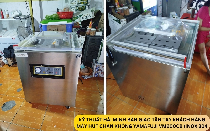 Máy hút chân không Yamafuji VM600CB (inox 304)-1