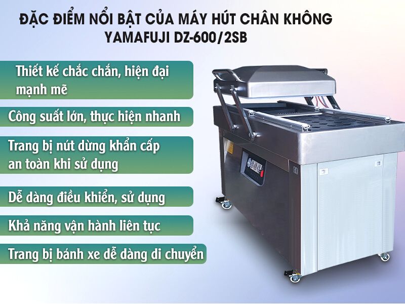 Gia tăng doanh số với máy hút chân không công nghiệp 2 buồng