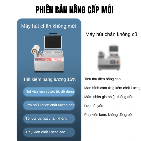 Máy hút chân không dán miệng khay Yamafuji DQ240VST