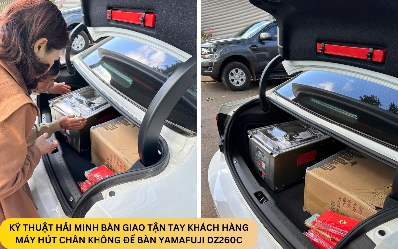 Máy hút chân không để bàn Yamafuji DZ260C