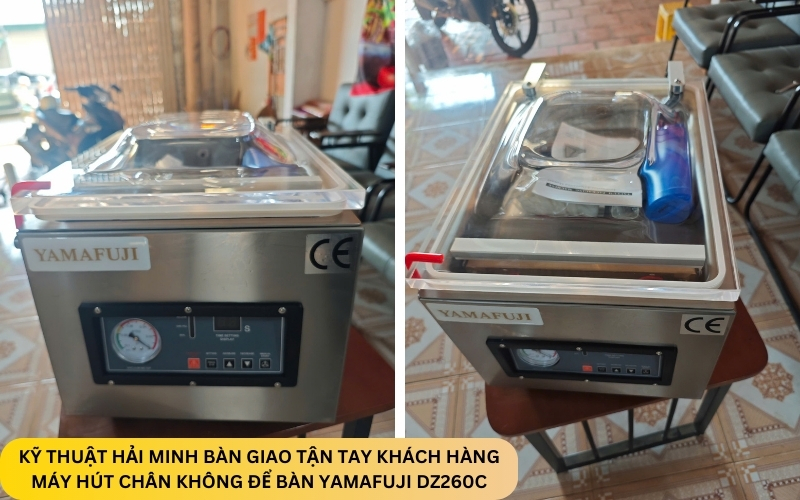Máy hút chân không để bàn Yamafuji DZ260C