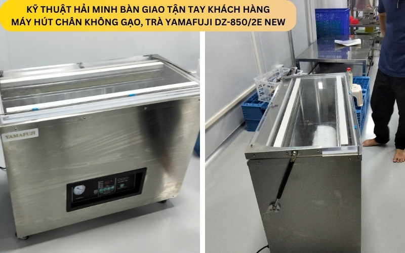 Máy hút chân không gạo, trà Yamafuji DZ-850/2E New