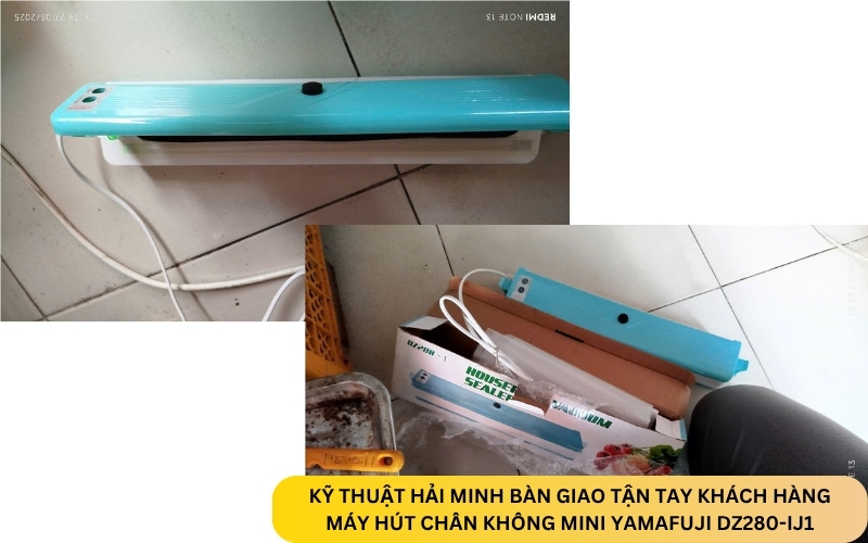 Máy hút chân không mini Yamafuji DZ280-IJ1