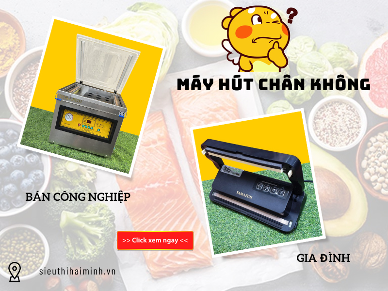 chọn máy hút chân không gia đình hay bán công nghiệp