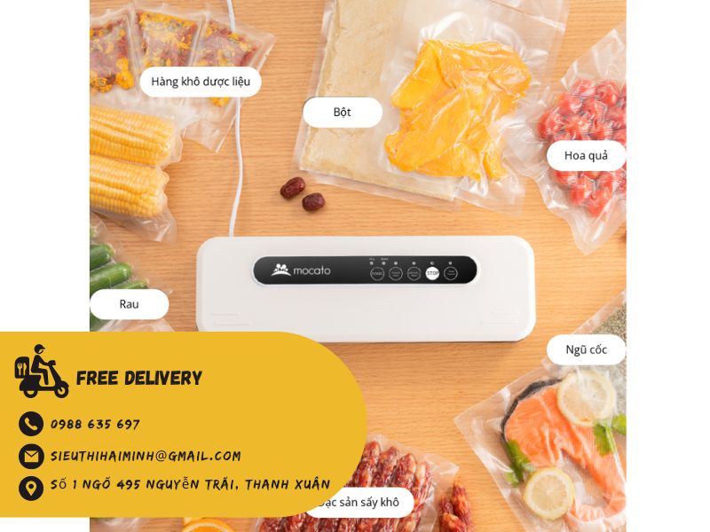 Những ứng dụng vượt trội của máy ép chân không gia đình