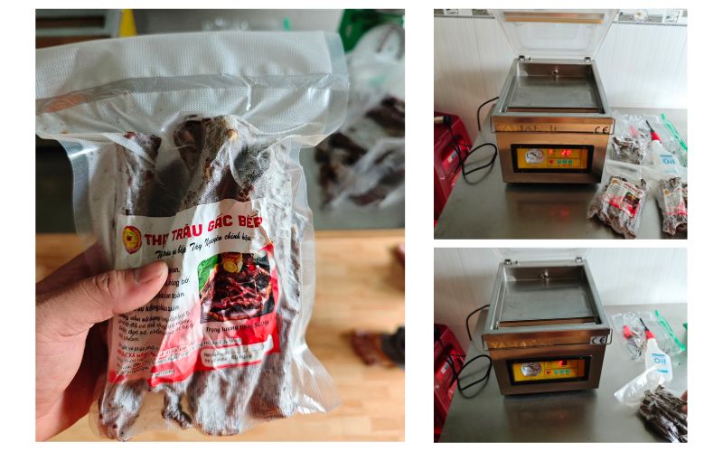 Bàn giao và test máy hút chân không DZ-260A3