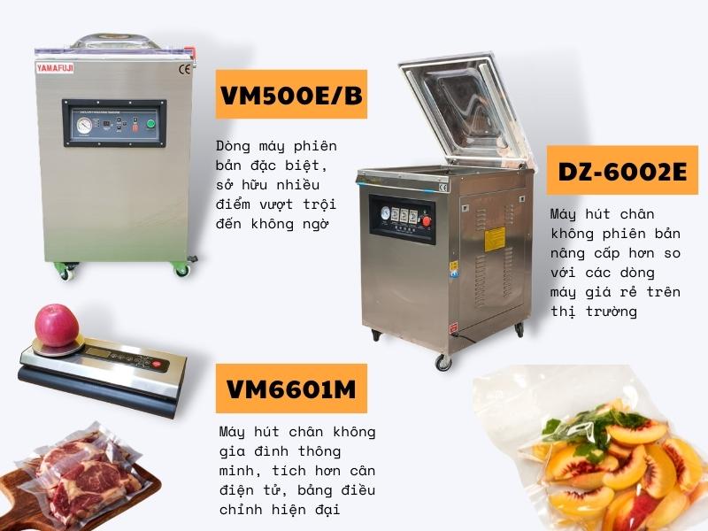 Tham khảo 3 model máy hút chân không chính hãng