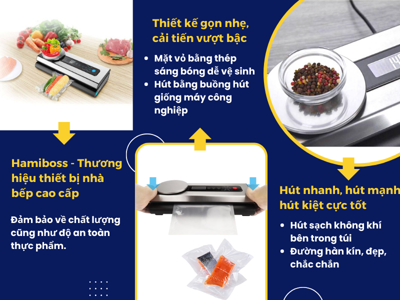 Ưu điểm của máy hút chân không VS6601M