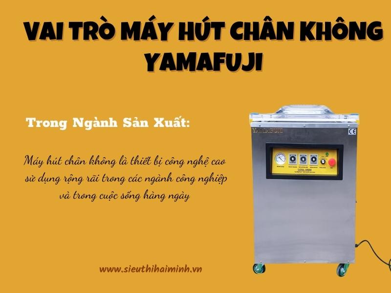 Vai trò của máy hút chân không với thực phẩm