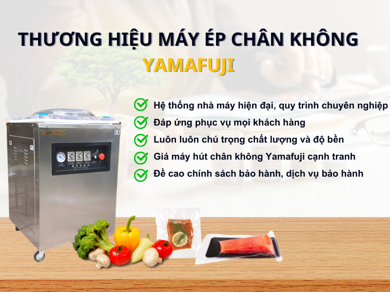 Yamafuji thương hiệu máy ép chân không chất lượng