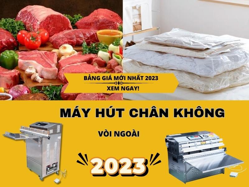 bảng giá máy hút chân không vòi  ngoài