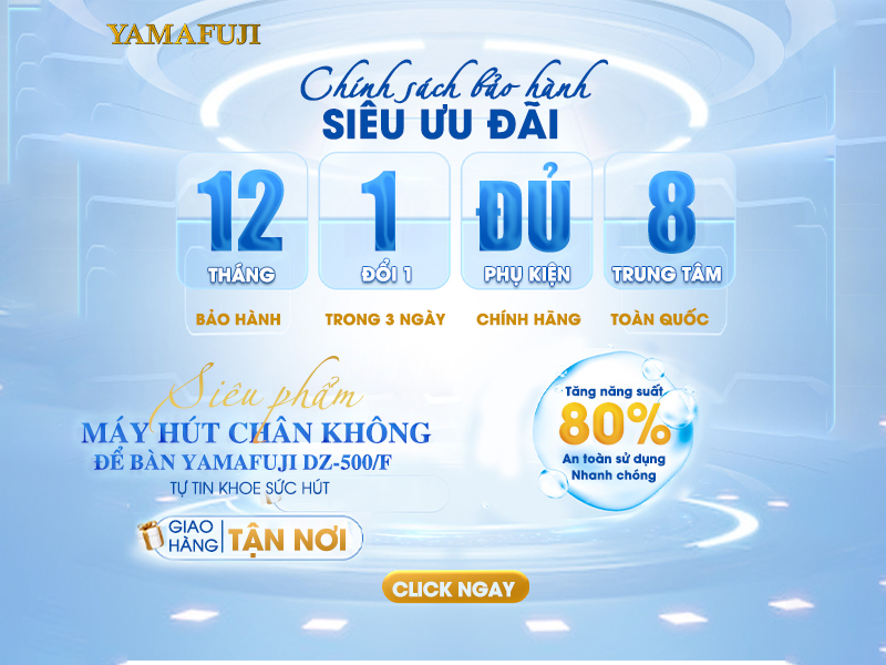 Bảo quản nông sản tốt với máy hút chân không Yamafuji DZ-850/2e