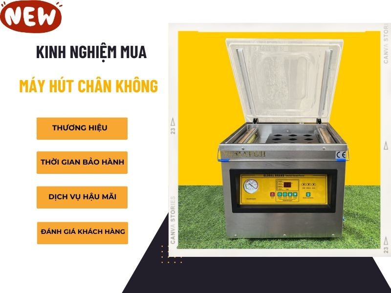 kinh nghiệm mua máy hút chân không