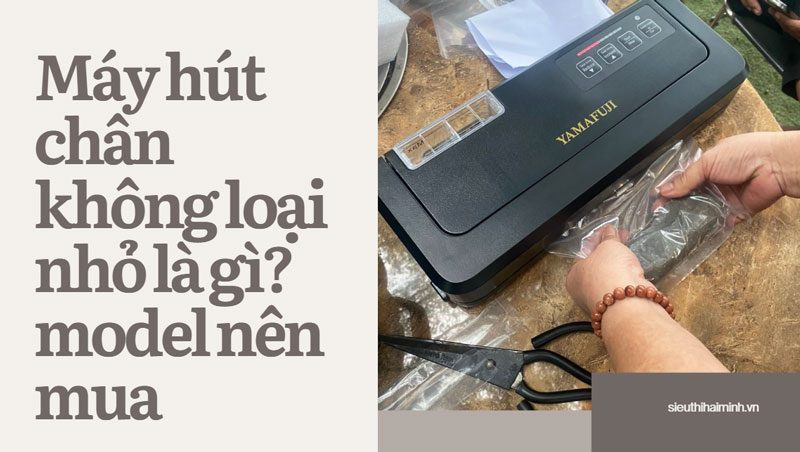 Máy hút chân không loại nhỏ là gì? model nên mua