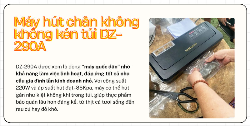  Top 3 model máy hút chân không gia đình được ưa chuộng 