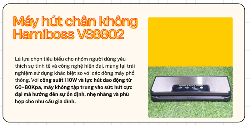 Top 3 model máy hút chân không gia đình được ưa chuộng 