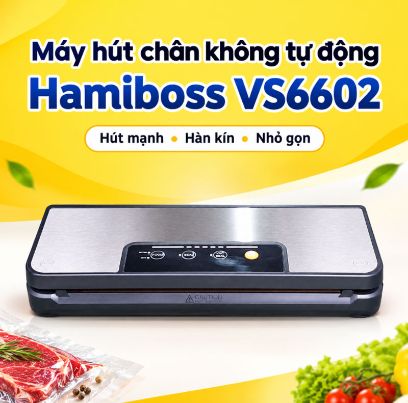 Máy hút chân không tự động Hamiboss VS6602