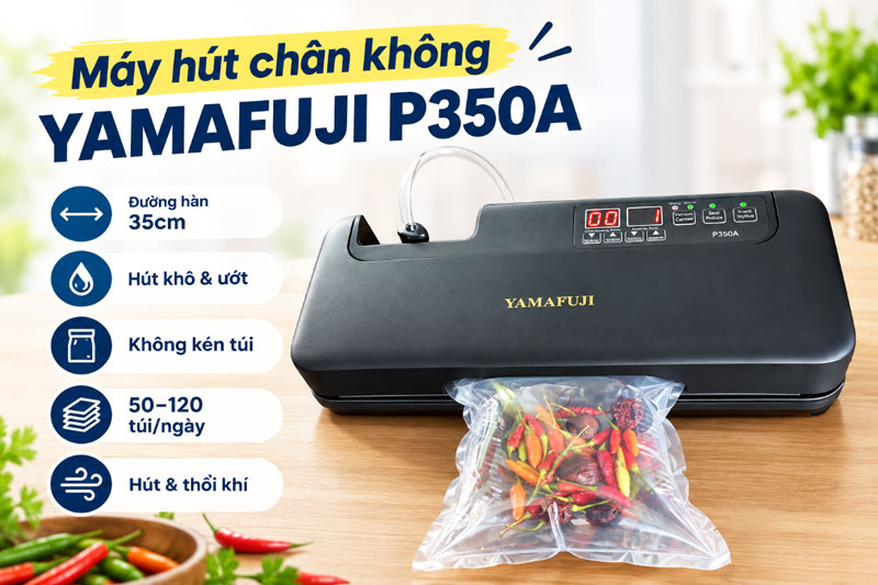Máy hút chân không Yamafuji P350A 