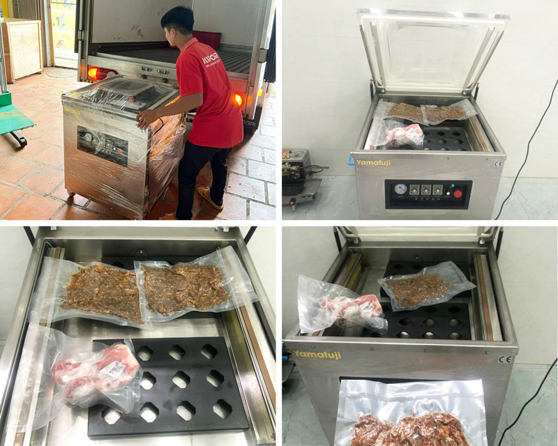 Máy hút chân không Yamafuji DZ-6002E (Phiên bản nâng cấp)